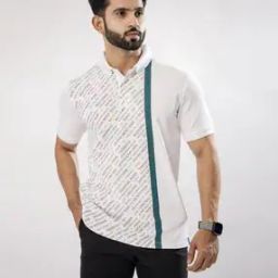 royaltail Men Typographic Print Lounge Polo T-Shirt-picture-48
