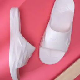 Men Logo Print Round-Toe Slides-48
