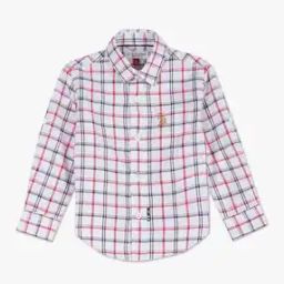 Boys Checked Regular Fit Shirt-image-70