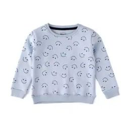 Boys Graphic Print Regular Fit Sweatshirt-image-77