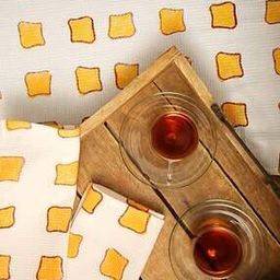 Handblock Printed Cotton Waffle Tea Towel-28