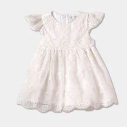 Girl Embroidered A-Line Dress-image-98
