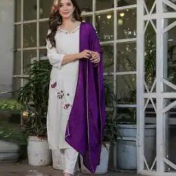 Women Embroidery Straight Kurta Set-image-31