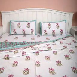 Block Print Reversible Dohar-image-80