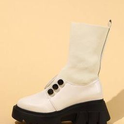 Women Mid-Calf Boots with PU upper-image-50