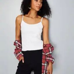 Scoop-Neck Strappy Camisole-image-20