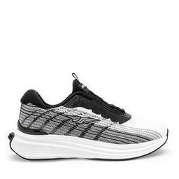 Men Logo Embossed Sports Shoes with Lace Fastening-image-5