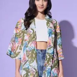 Women Tropical Shrug-20