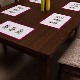 Set of 6 Floral Printed Table Placemats-image-35