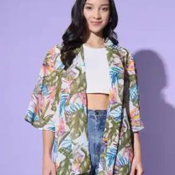 Women Tropical Shrug-46
