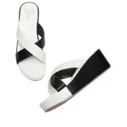 Criss-Cross Strap Platform Wedges-image-43