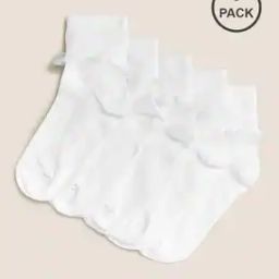 Pack of 5 Frill Ankle Socks-picture-14