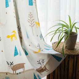 Pack of 2 Printed Long Door Curtains-picture-19