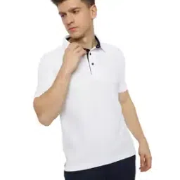 Regular Fit Polo T-Shirt with Brand Print-image-31
