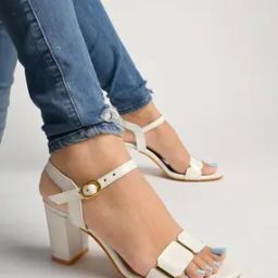 Women Ankle-Strap Chunky-Heeled Sandals-image-22