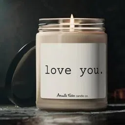 Love You Valentine Cupcake Scented Jar Candle-picture-28