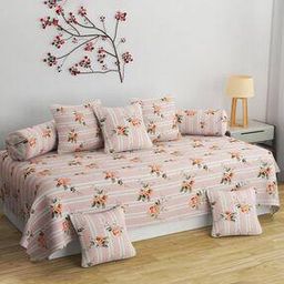 Printed Diwan Set of 8-7