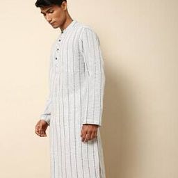 Nima Cotton Dobby Straight Kurta-38