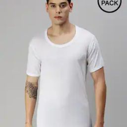 Pack of 3 Round-Neck Vests-image-73