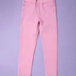 Girls Elasticated Waist Jeggings-image-53