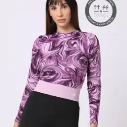 Printed Slim Fit Crew-Neck T-Shirt-image-24