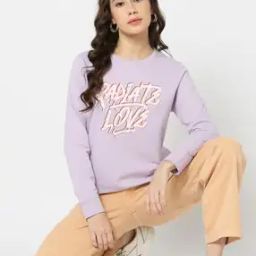 Women Radiate Love Print Relaxed Fit Sweatshirt-picture-42