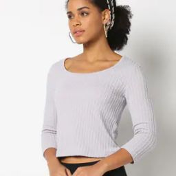 Women Striped Regular Fit Top-image-87
