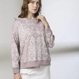 Women Printed Crew-Neck Sweatshirt-picture-36