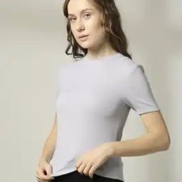 Women Regular Fit Round-Neck T-Shirt-image-32