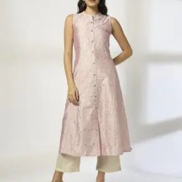 Women Floral Print A-Line Kurta-image-64