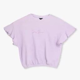 Girls Relaxed Fit Top with Embroidery-image-91