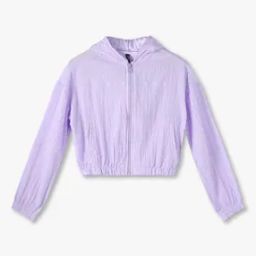 Girls Relaxed Fit Zip-Front Hoodie-image-32