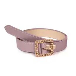Women Belt with Buckle Fastening-image-91