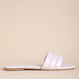 Quilted Square-Toe Sliders-36