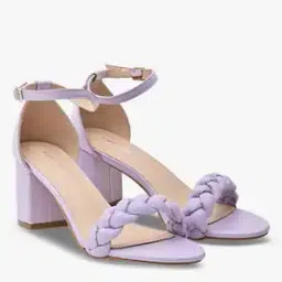 fyre rose Braided Block Heels with Buckle Fastening-picture-11