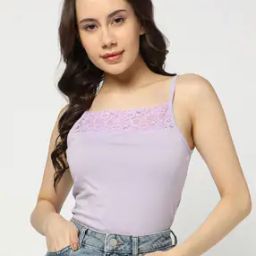 Women Lace Square-Neck Camisole-image-26