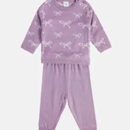 Infants Printed Sweatshirt & Joggers Set-picture-5