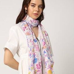 Women Floral Print Stole-picture-49