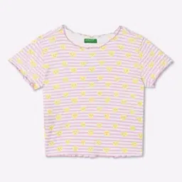 united colors of benetton Printed Round-Neck T-Shirt-picture-43
