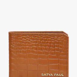 Croc-Embossed Bi-Fold Leather Wallet-picture-10