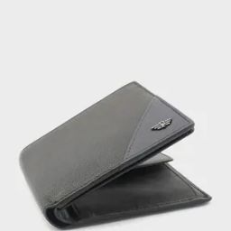 Bi-Fold Wallet with Metal Accent-image-28