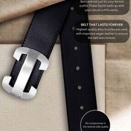 Men Slim Belt with Tang Buckle Closure-10