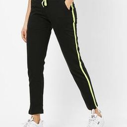 Women Track Pants with Contrast Side Taping-image-49