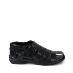 Slip-On Sandals with Velcro Fastening-image-6