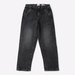 Girls Mid-Wash Slim Fit Jeans-picture-17