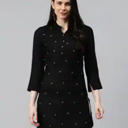 Embellished Tunic with Mandarin Collar-picture-27