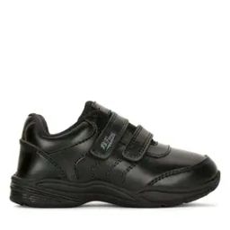 Boys Round-Toe Shoes with Velcro Fastening-10