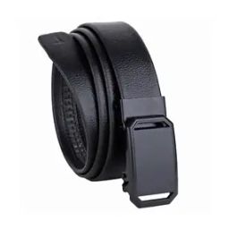 Men Croc Pattern Belt with Buckle Closure-image-19