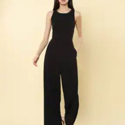 Sleeveless Jumpsuit with Back Tie-Up-picture-42