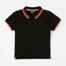 juniors by lifestyle Boys Regular Fit Polo T-Shirt with Short Sleeves-picture-5